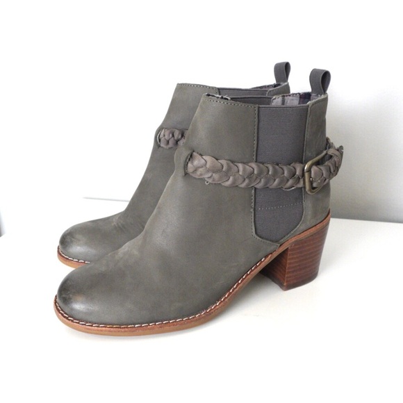Sperry Top Sider Liberty Leather Ankle Booties EUC Sz 6.5 Boho Western Country - Picture 2 of 10